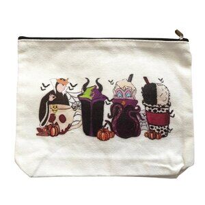 Disney Villians Dessert Eats Travel Cosmetic Bag (NEW)